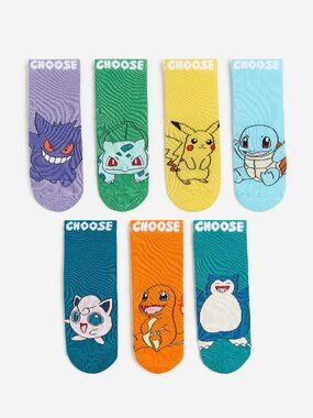 NWT H&M 7-pack socks, Pokemon, 13  - 1.5